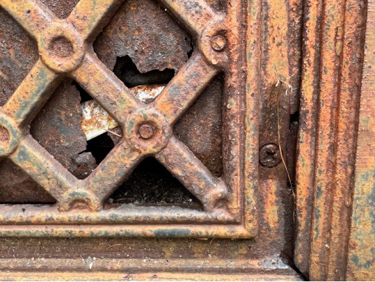 Pair Of Cast Iron Planters