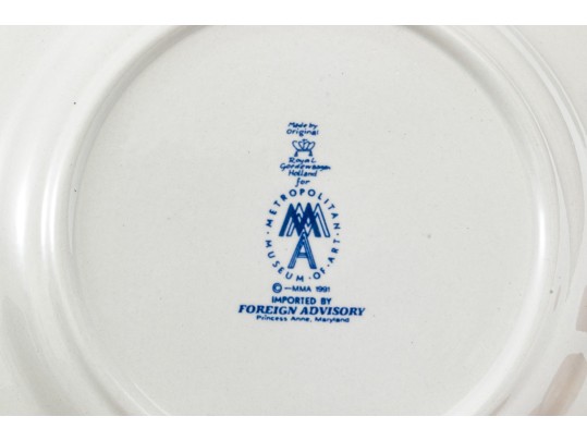 Assembled Collection Of Four Dutch Ceramics