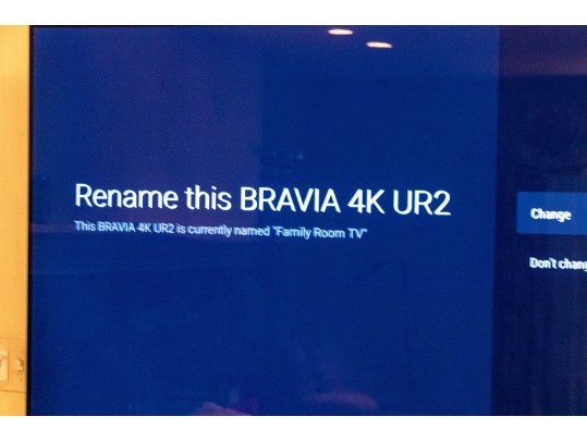 Sony Bravia 65 Flatscreen Tv