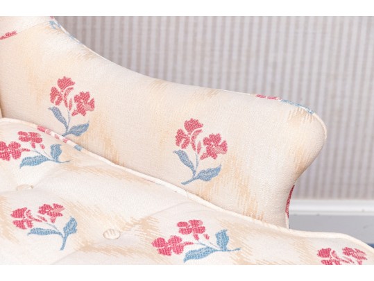 Queen Anne Style Custom Upholstered Wing Chair