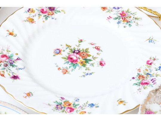 Assorted Collection Of 23 Pieces Of Decorative Floral Pattern China