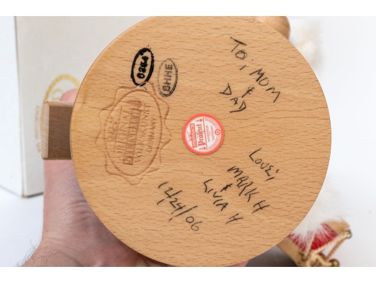 Original Steinbach Volkskunst Germany Hand-crafted Nutcracker Toy Soldier