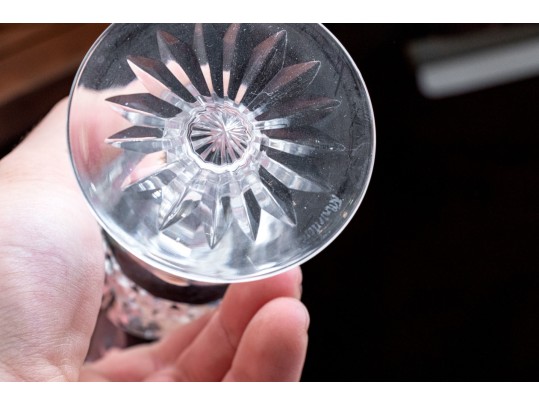 Set Of Twenty-Two Waterford Cut Crystal Stemmed Goblets