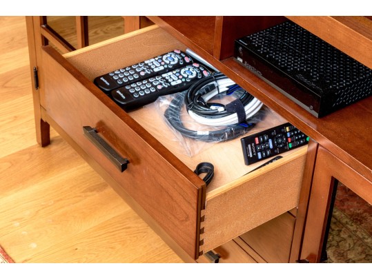 Craftsman Style Media Console