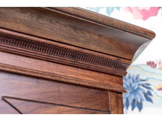 Corner Cabinet, Likely Ethan Allen Georgian Court