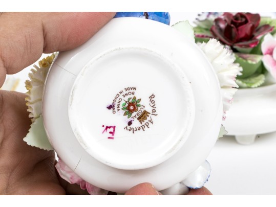 Collection Of Four English Hand-painted Ceramic Fairings