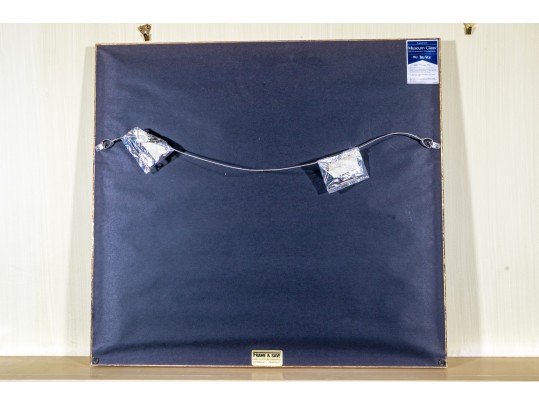 Signed Theorem Painting Of A Basket Of Fruit, 1980