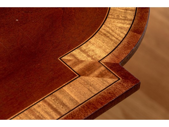 Baker Furniture Banded Mahogany Pembroke Table