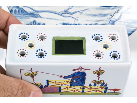 Assembled Collection Of Four Dutch Ceramics