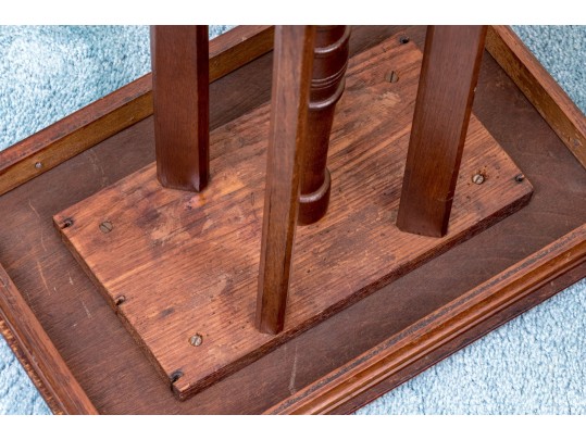 Victorian Walnut Pedestal Table, Ca. 1880