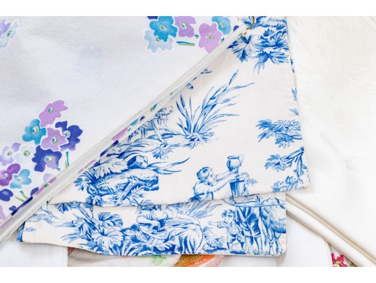 Quality Collection Of Ten Table Linens And Runners