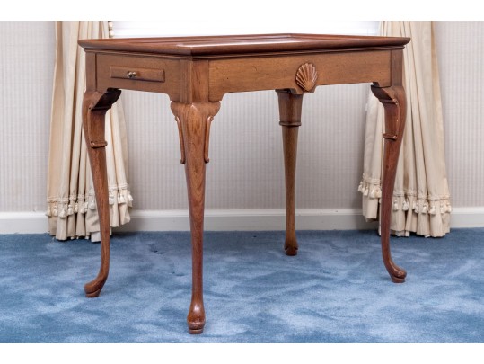 Attrib. Hickory Chair Queen Anne Style Tea Table