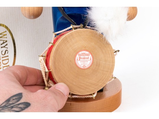 Original Steinbach Volkskunst Germany Hand-crafted Nutcracker Toy Soldier