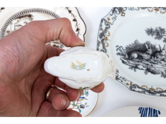 Assortment Of Ceramics Including Mottahedeh, Herend, Wedgwood, And Aynsley