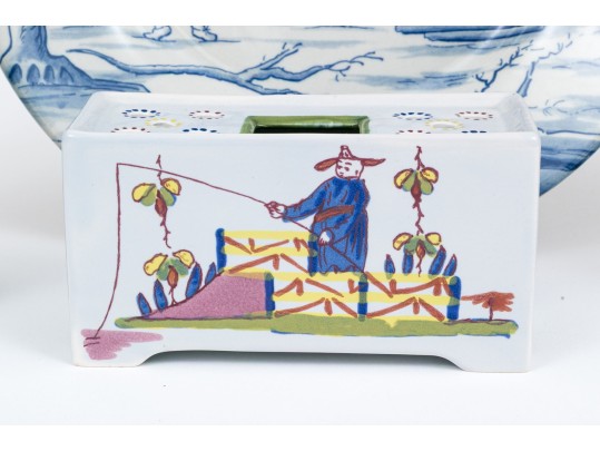 Assembled Collection Of Four Dutch Ceramics