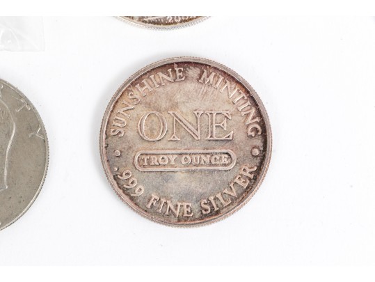 Coin Lot: .999 Ingots, Eagles And More