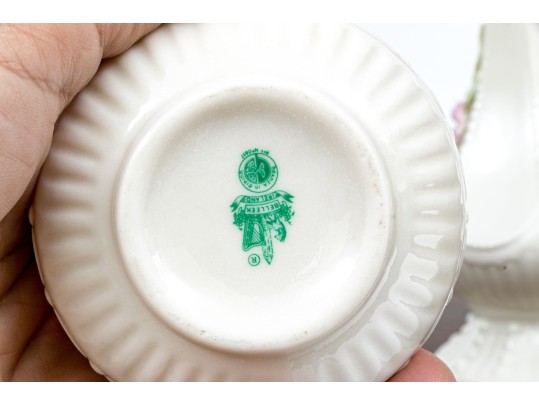 Collection Of Five Irish Belleek Ceramics