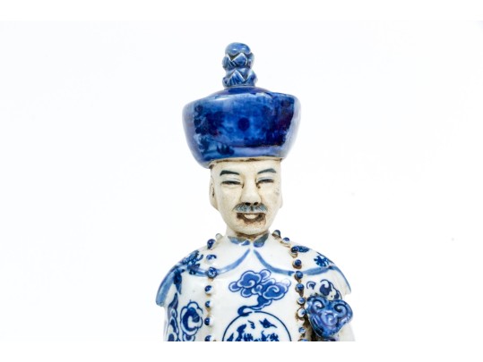 Group Of Assorted Chinese Blue And White Porcelain