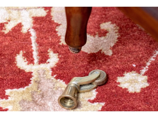 Quality Pelamat Designs Mahogany And Brass Canterbury