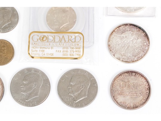 Coin Lot: .999 Ingots, Eagles And More