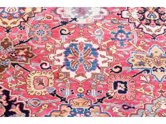 Hand-Knotted Wool Accent Carpet, 5'-10