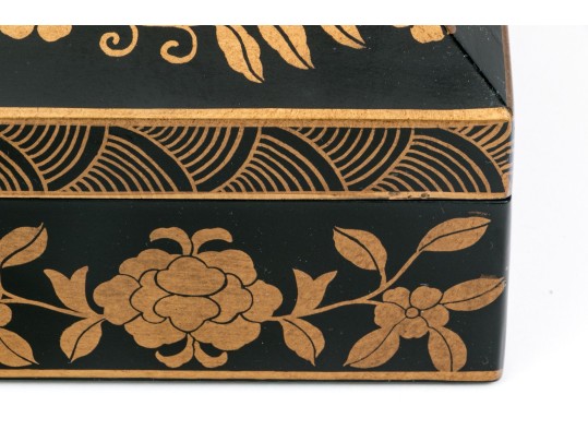 Vintage Dept 53 Chinoiserie Box