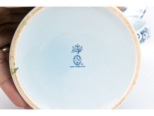 Assembled Collection Of Four Dutch Ceramics