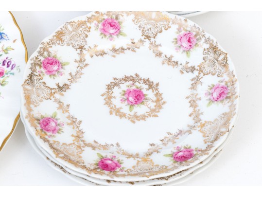 Assorted Collection Of 23 Pieces Of Decorative Floral Pattern China