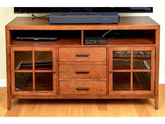 Craftsman Style Media Console