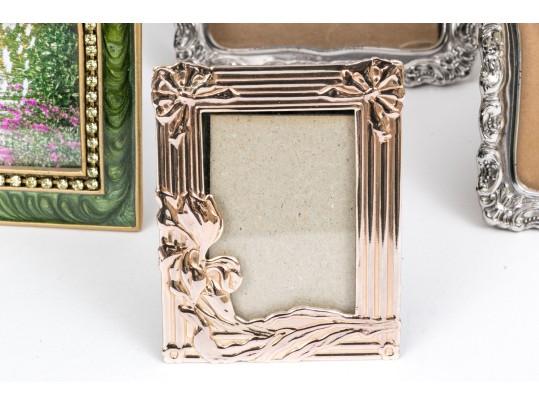 Decorative Collection Of Ten Easel Back Picture Frames