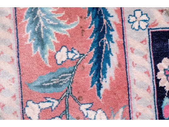 Hand-Knotted Wool Carpet, 10'-2