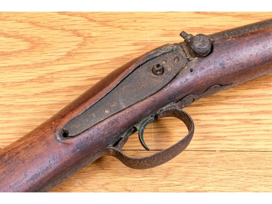 19th C. Ford Brothers Precision Rifle With Bayonette