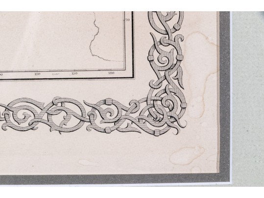 Antique 1855 Joseph Hutchins Colton Map Of The World