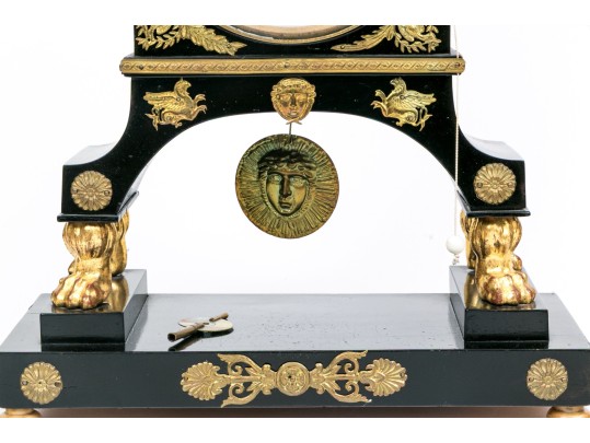 Viennese Empire Mantel Clock, Ca. 1810-15 (Original Purchase €2,800.)