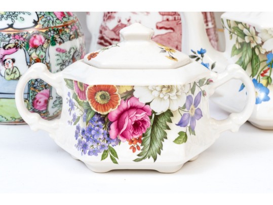 Great Variety Of Ceramics Including Lenox, Colonial Williamsburg, Sadler, And More