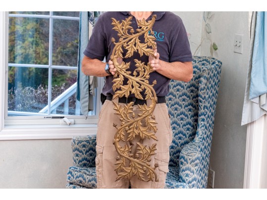 Cast Metal Oak Leaf And Acorn Wall Decor