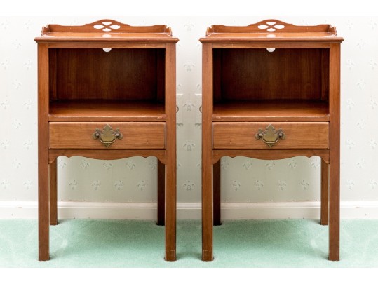 Pair Of Kindel Furniture End Tables
