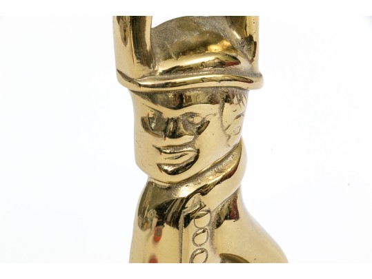 Vintage Virginia Metalcrafters Hessian Soldier Doorstop