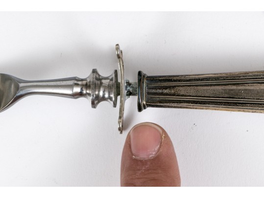 Collection Of Sterling Silver And Antler Handled Utensils