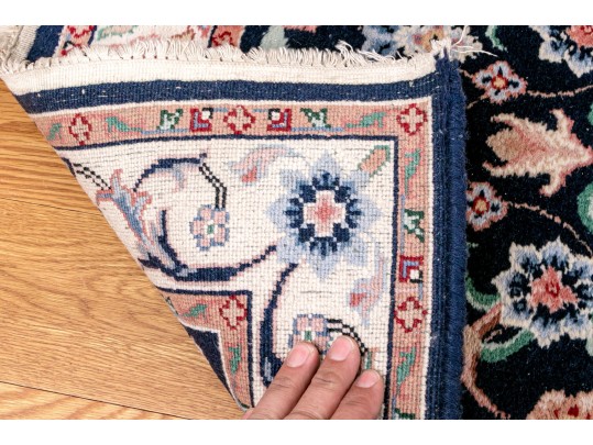 Hand-Knotted Indian Wool Runner, 7'-10