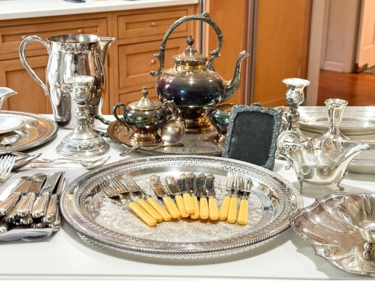 Substantial And Quality Collection Of 70 Pieces Of Silver Plated Table Wares