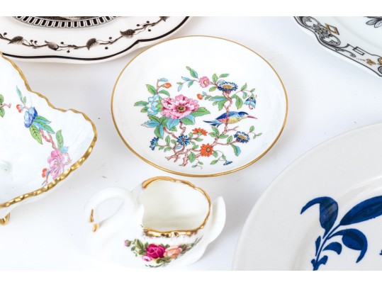 Assortment Of Ceramics Including Mottahedeh, Herend, Wedgwood, And Aynsley