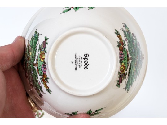 Decorative Christmas Lot, Including Spode 