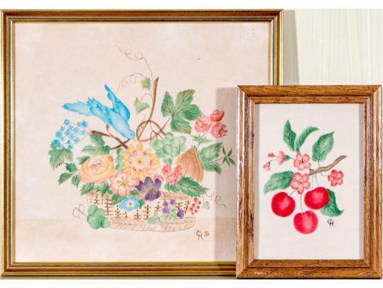 Two Signed Theorem Paintings, 1981