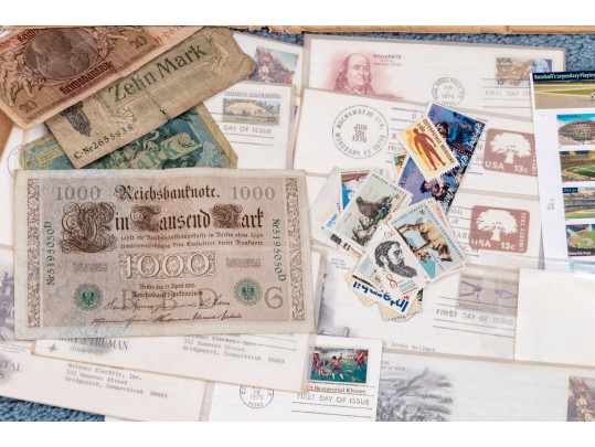 Large Collection Of Stamps