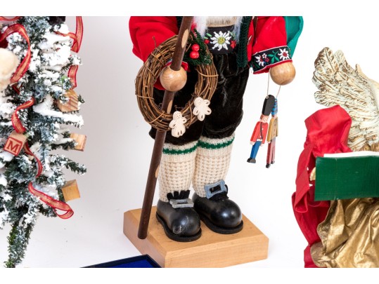 Vintage Collection Of Christmas Decorations, Including Ornaments