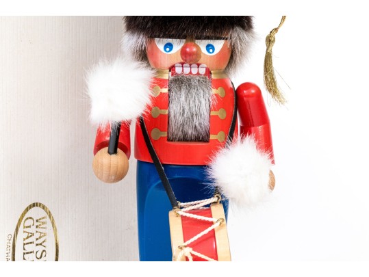 Original Steinbach Volkskunst Germany Hand-crafted Nutcracker Toy Soldier