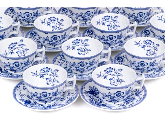Set Of Twelve English Spode 