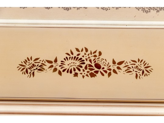 Hitchcock Stencil Decorated Blanket Chest