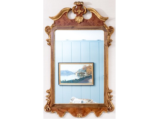 La Barge Italian Made Lavish Chippendale Style Mirror